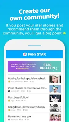 FAN N STAR (K-POP Idols Rankin android App screenshot 2